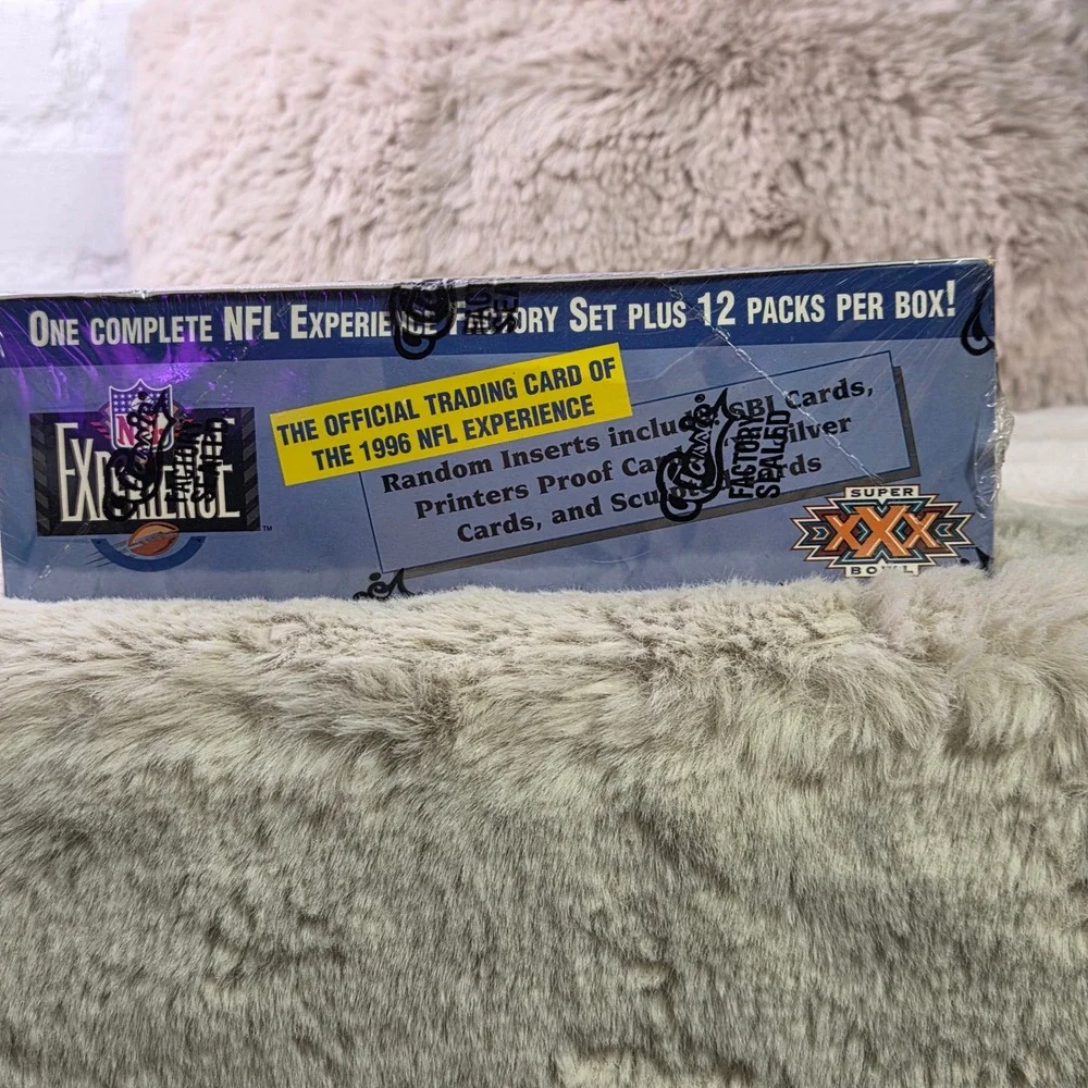 1996 Classic NFL Experience Factory Sealed Set 125 Cards 12 Packs Super Bowl XXX